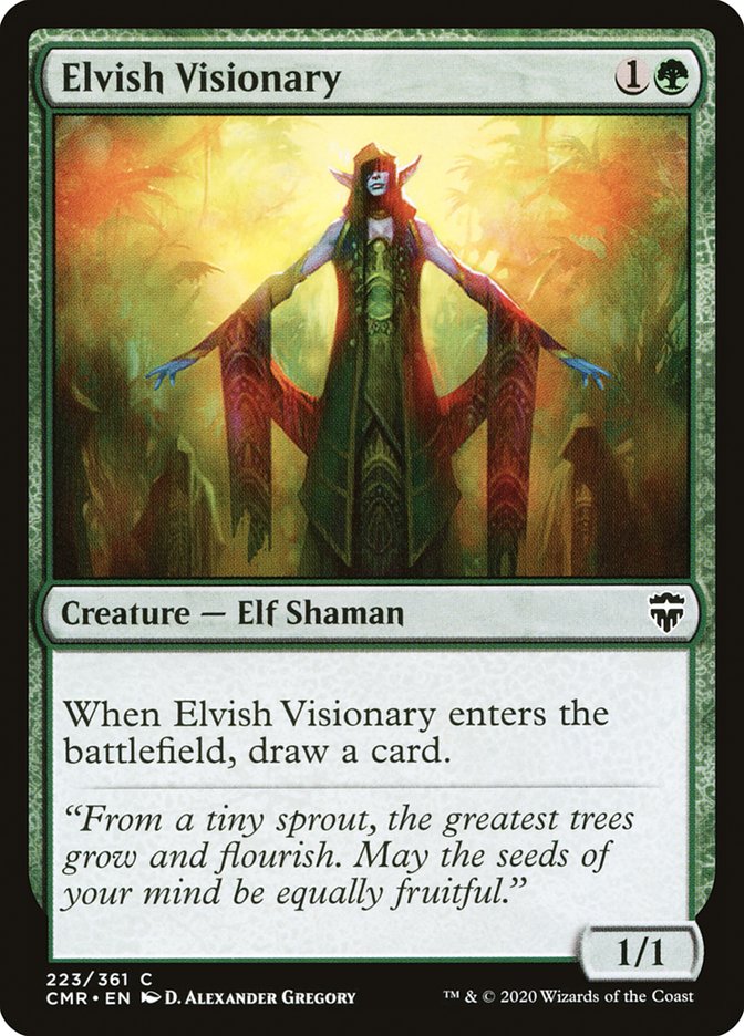 Elvish Visionary [Commander Legends] | Card Merchant Takapuna