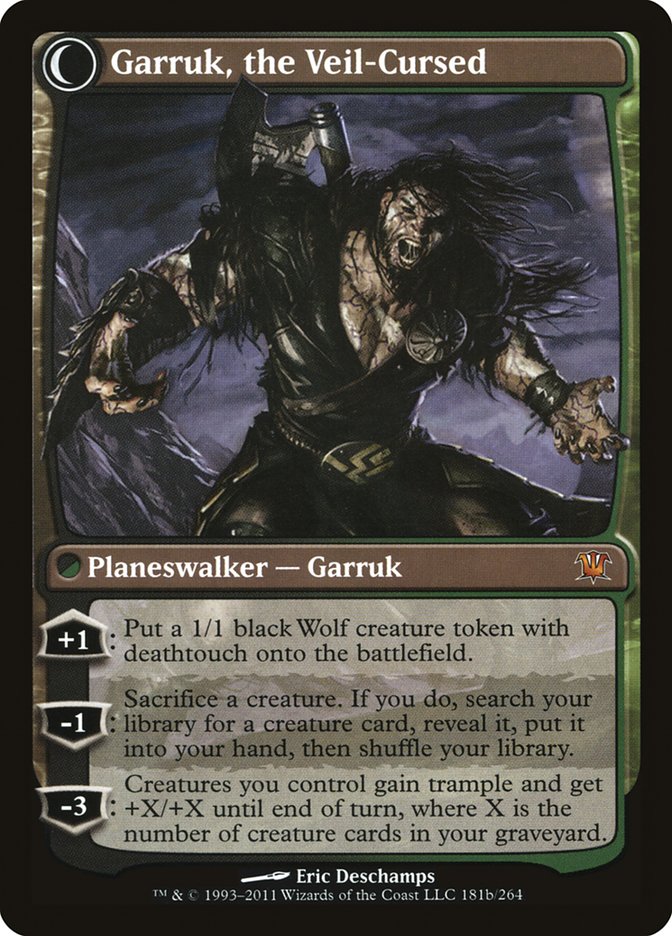 Garruk Relentless // Garruk, the Veil-Cursed [Innistrad] | Card Merchant Takapuna