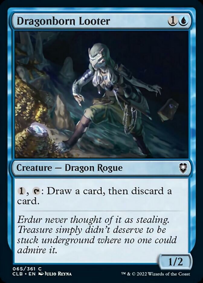 Dragonborn Looter [Commander Legends: Battle for Baldur's Gate] | Card Merchant Takapuna