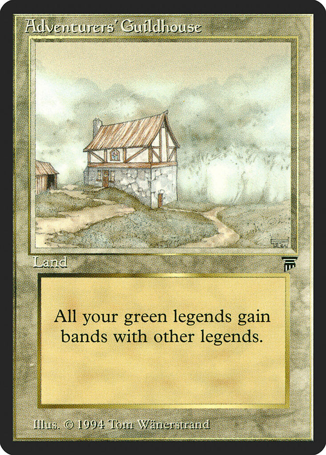 Adventurers' Guildhouse [Legends] | Card Merchant Takapuna