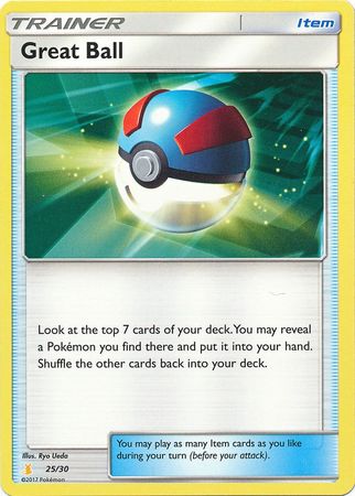 Great Ball (25/30) [Sun & Moon: Trainer Kit - Alolan Raichu] | Card Merchant Takapuna