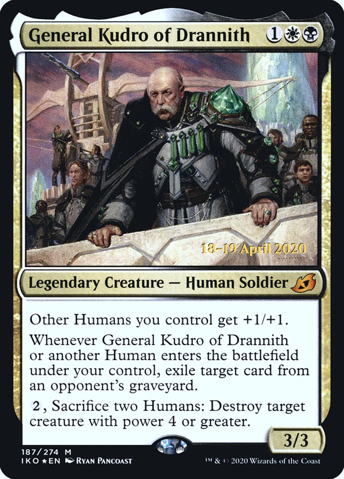 General Kudro of Drannith [Ikoria: Lair of Behemoths Prerelease Promos] | Card Merchant Takapuna