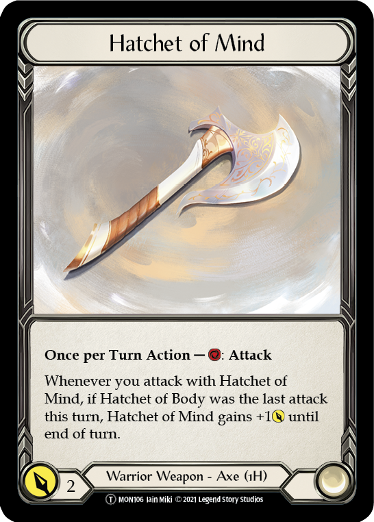 Spectral Shield //Hatchet of Mind [U-MON104 // U-MON106] (Monarch Unlimited)  Unlimited Normal | Card Merchant Takapuna