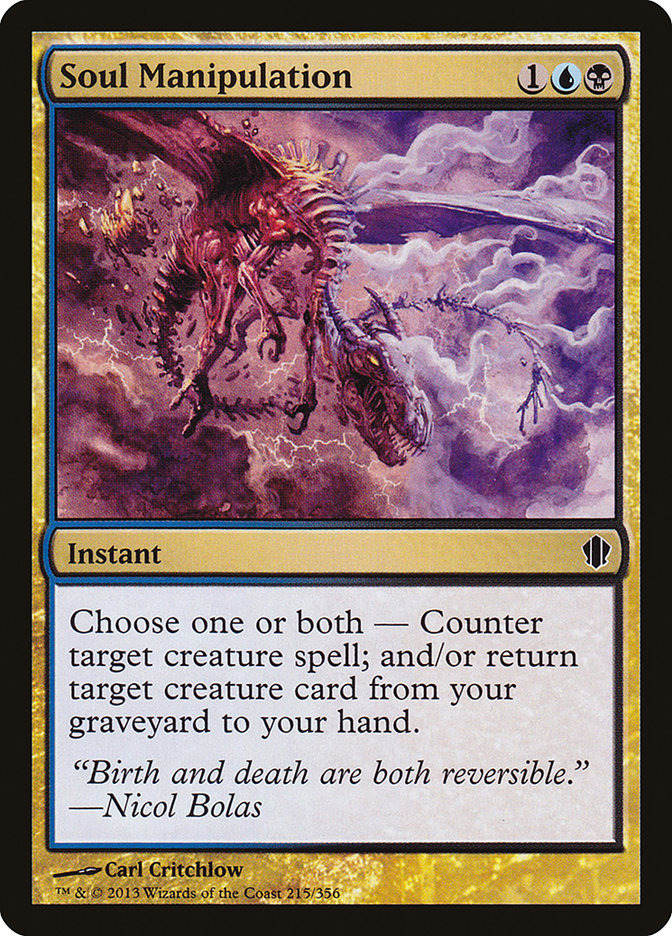 Soul Manipulation [Commander 2013] | Card Merchant Takapuna