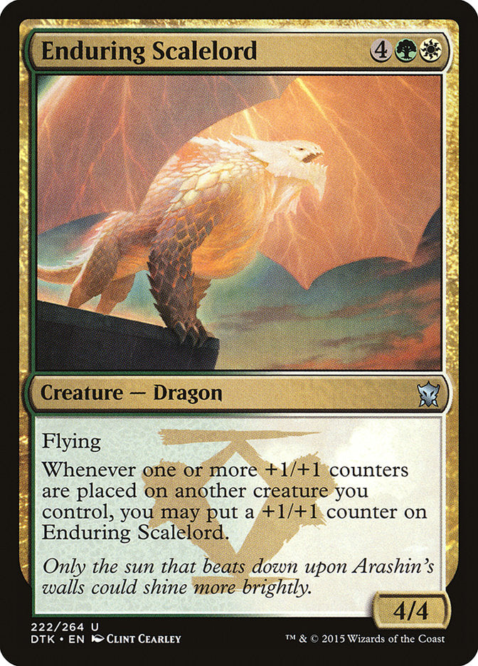 Enduring Scalelord [Dragons of Tarkir] | Card Merchant Takapuna