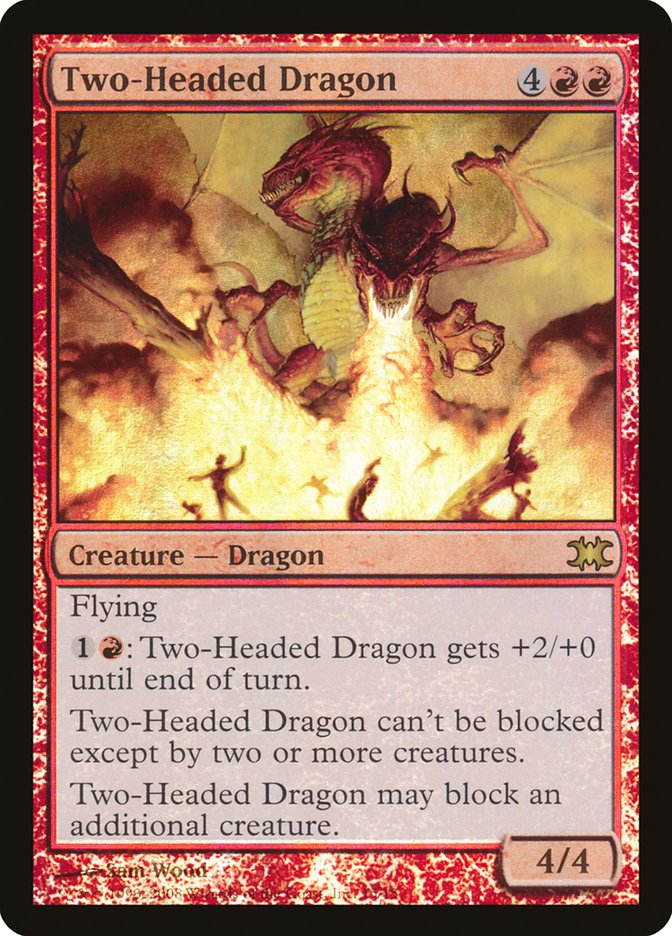 Two-Headed Dragon [From the Vault: Dragons] | Card Merchant Takapuna