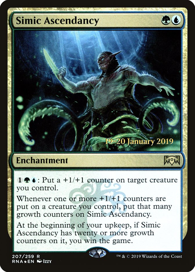 Simic Ascendancy [Ravnica Allegiance Prerelease Promos] | Card Merchant Takapuna