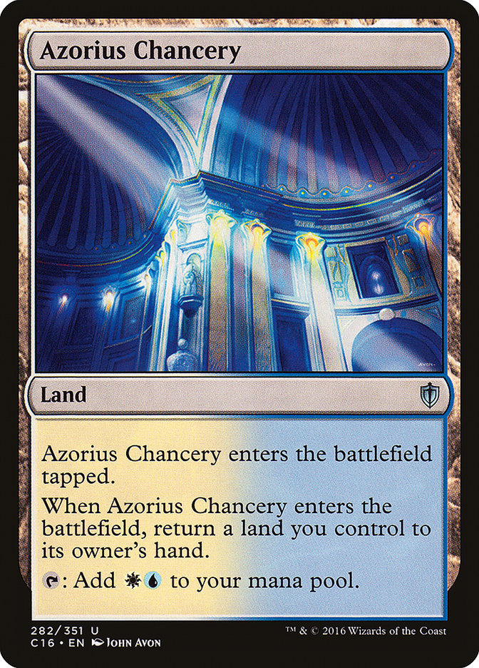 Azorius Chancery [Commander 2016] | Card Merchant Takapuna