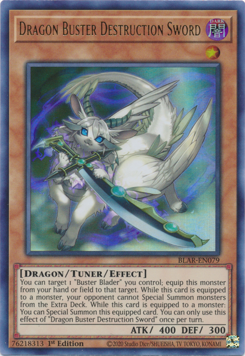 Dragon Buster Destruction Sword [BLAR-EN079] Ultra Rare | Card Merchant Takapuna