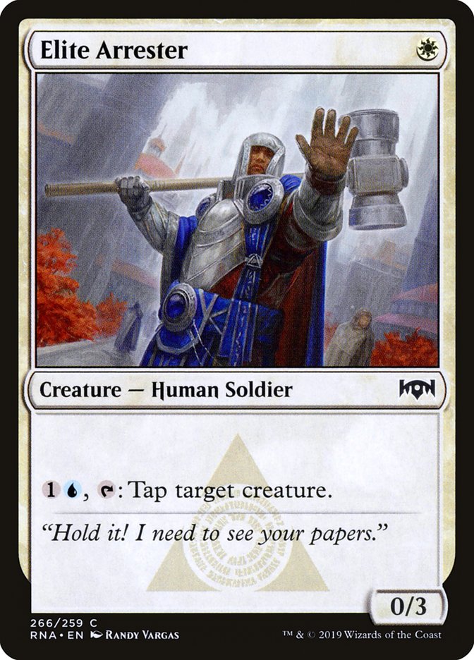 Elite Arrester [Ravnica Allegiance] | Card Merchant Takapuna