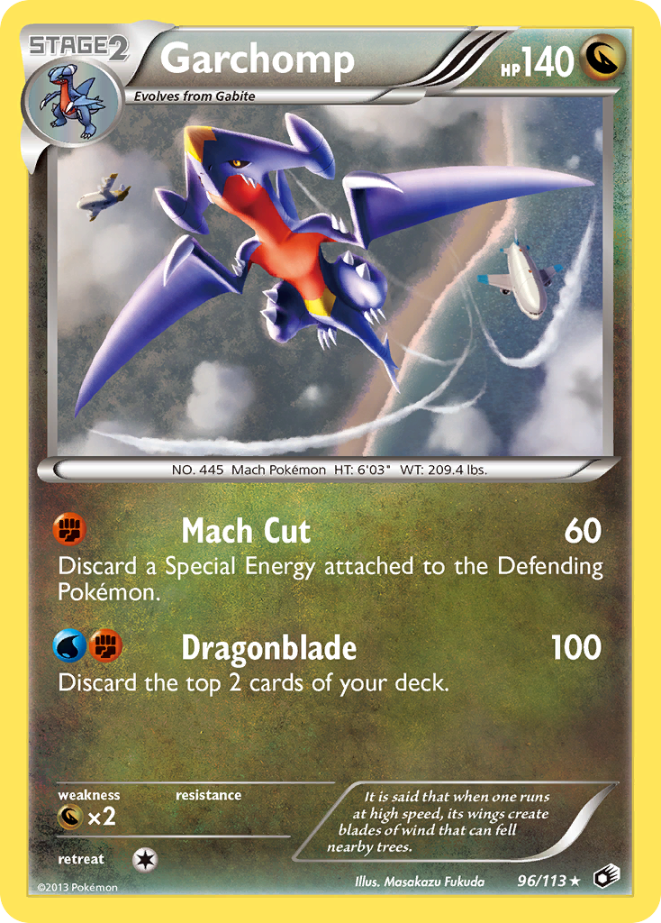 Garchomp (96/113) [Black & White: Legendary Treasures] | Card Merchant Takapuna