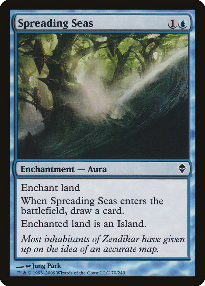 Spreading Seas [Zendikar] | Card Merchant Takapuna