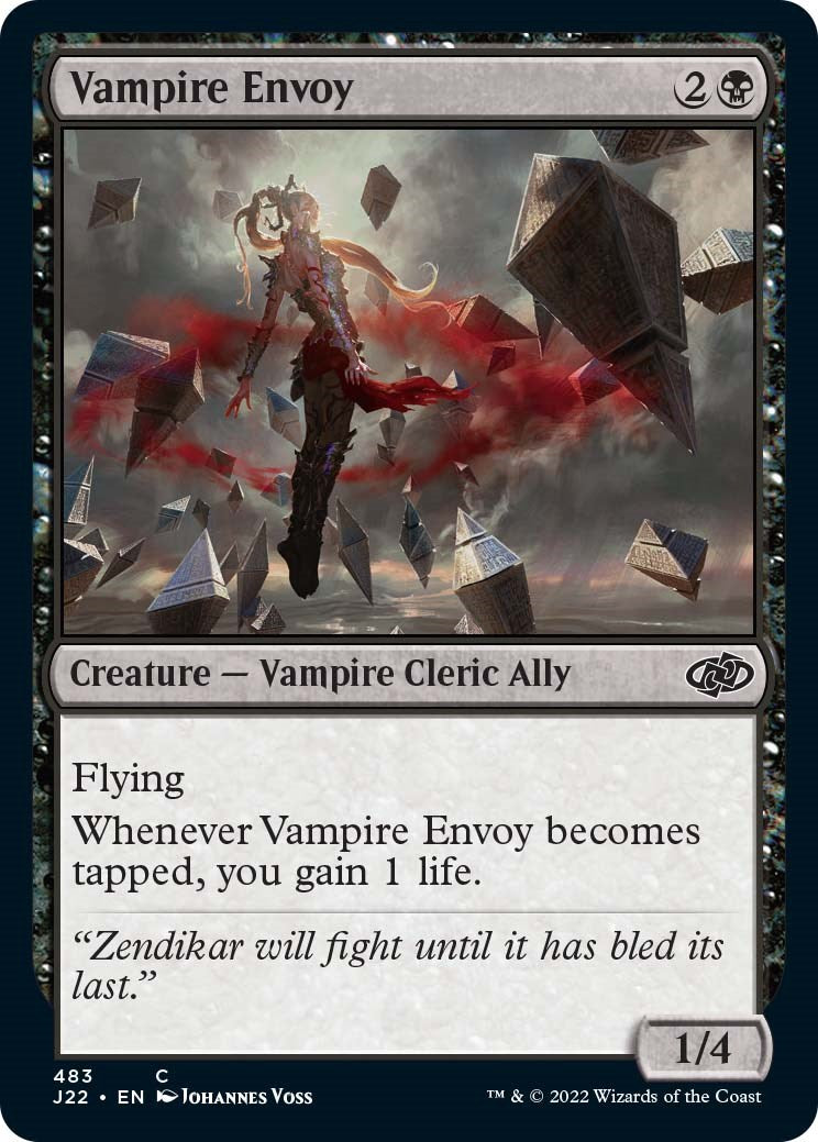 Vampire Envoy [Jumpstart 2022] | Card Merchant Takapuna