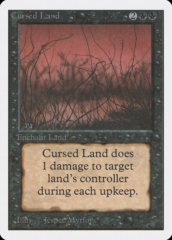 Cursed Land [Unlimited Edition] | Card Merchant Takapuna