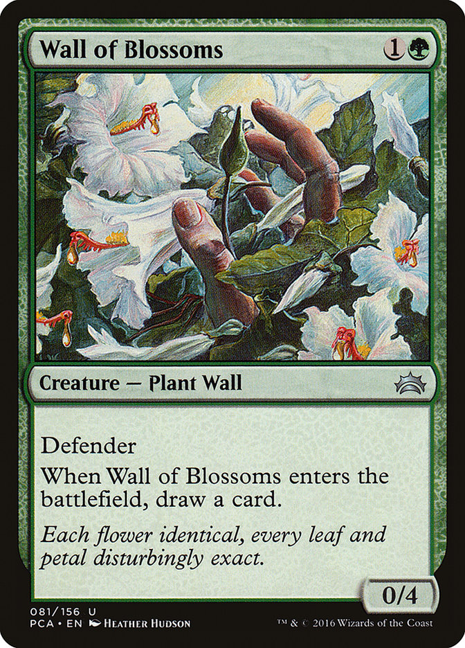 Wall of Blossoms [Planechase Anthology] | Card Merchant Takapuna