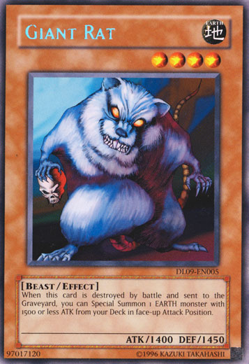 Giant Rat (Blue) [DL09-EN005] Rare | Card Merchant Takapuna