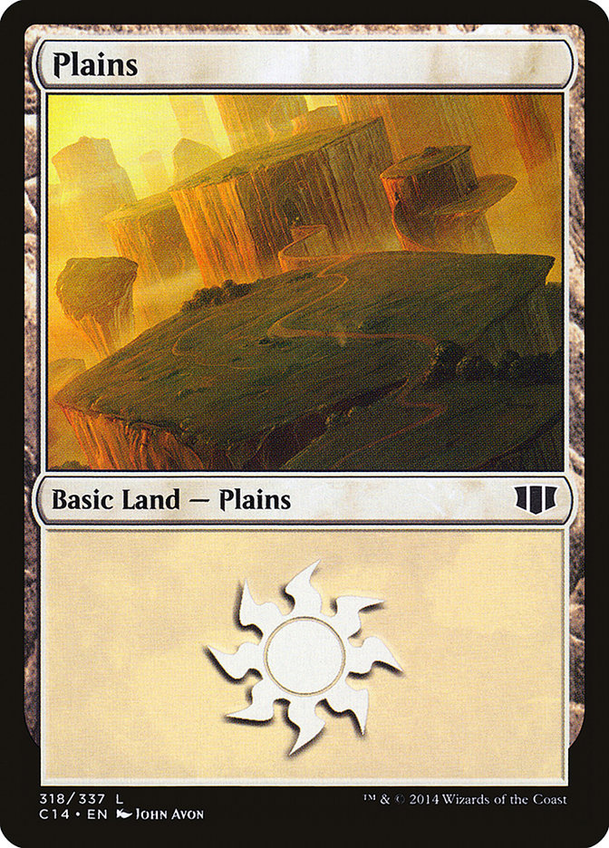 Plains (318) [Commander 2014] | Card Merchant Takapuna