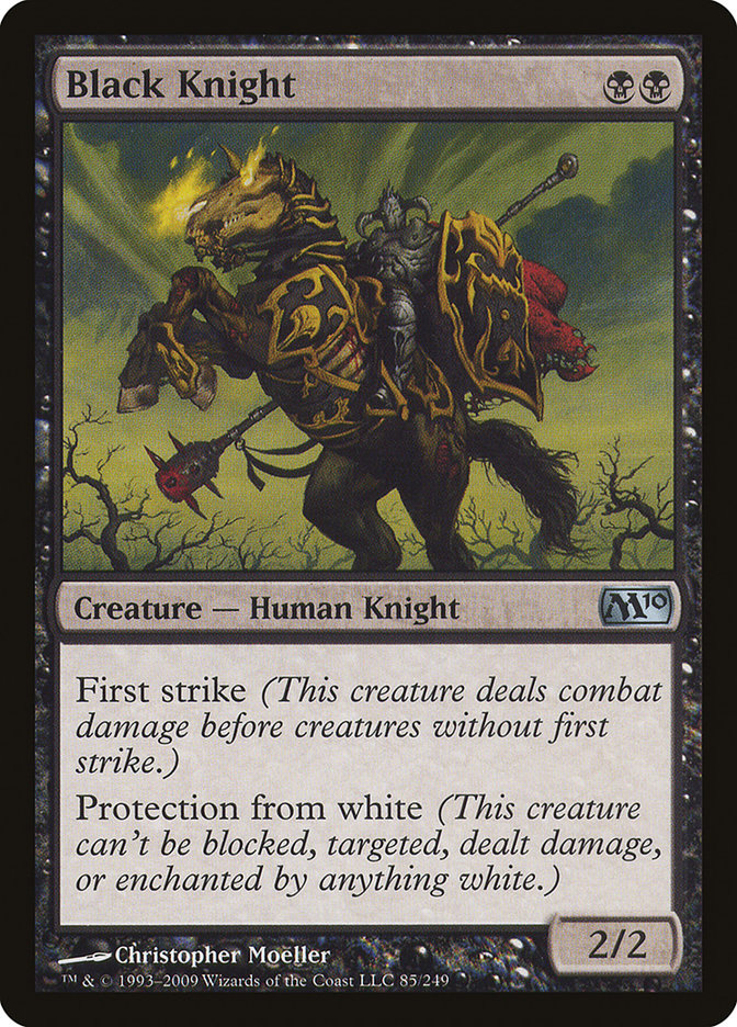 Black Knight [Magic 2010] | Card Merchant Takapuna