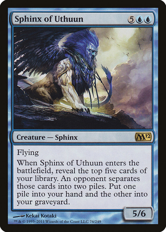 Sphinx of Uthuun [Magic 2012] | Card Merchant Takapuna