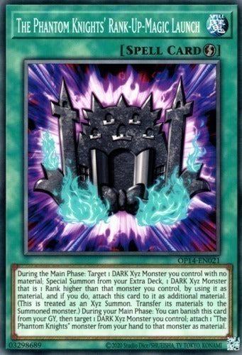 The Phantom Knights' Rank-Up-Magic Launch [OP14-EN021] Common | Card Merchant Takapuna