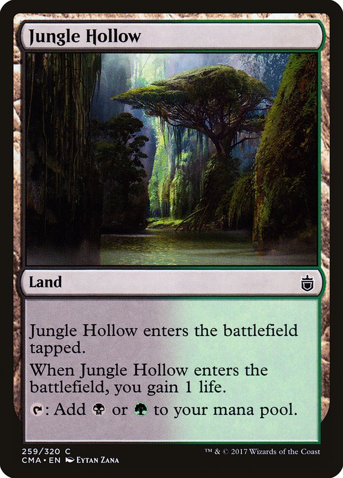 Jungle Hollow [Commander Anthology] | Card Merchant Takapuna