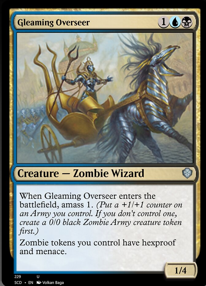 Gleaming Overseer [Starter Commander Decks] | Card Merchant Takapuna