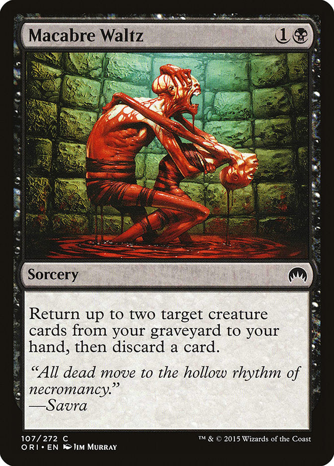 Macabre Waltz [Magic Origins] | Card Merchant Takapuna