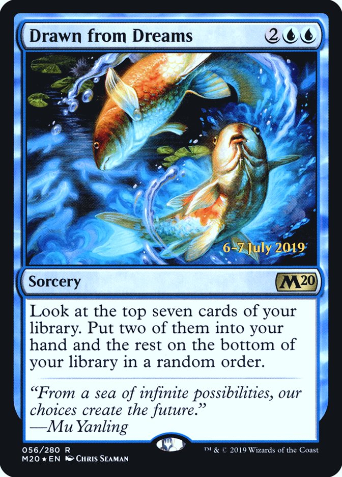 Drawn from Dreams [Core Set 2020 Prerelease Promos] | Card Merchant Takapuna