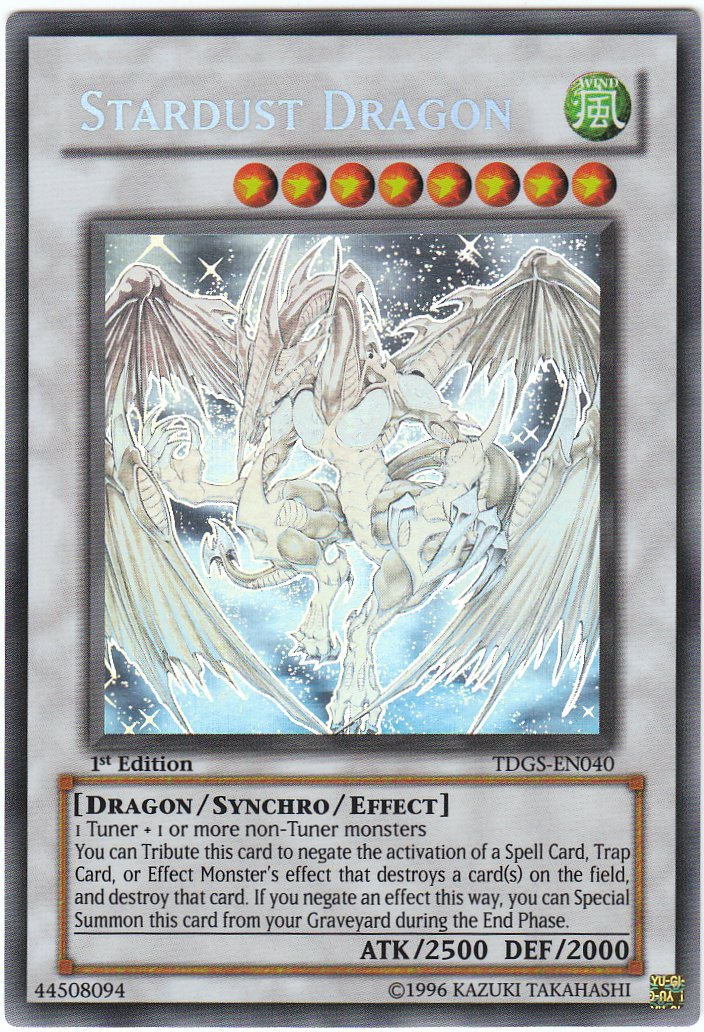 Stardust Dragon (Ghost) [TDGS-EN040] Ghost Rare | Card Merchant Takapuna