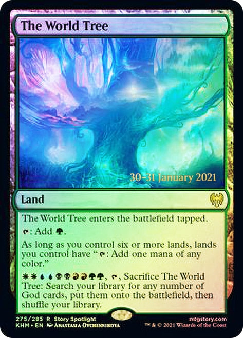 The World Tree [Kaldheim Prerelease Promos] | Card Merchant Takapuna