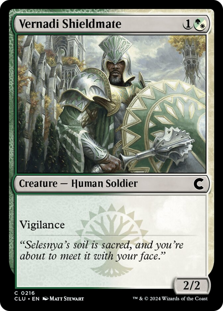 Vernadi Shieldmate [Ravnica: Clue Edition] | Card Merchant Takapuna