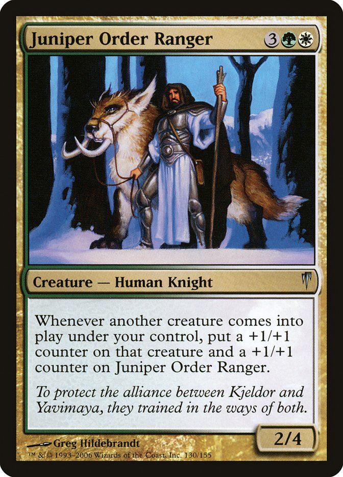 Juniper Order Ranger [Coldsnap] | Card Merchant Takapuna