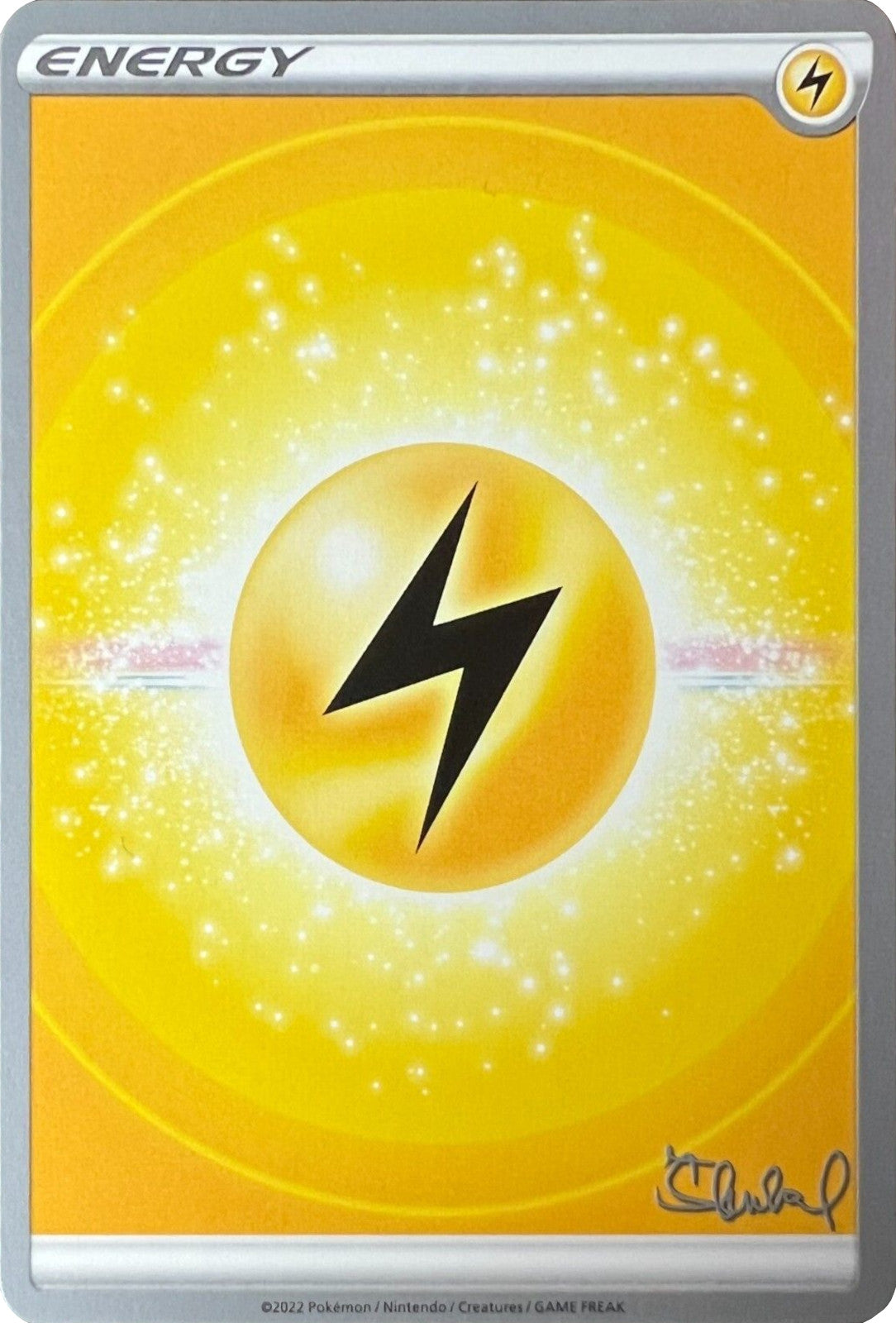 Lightning Energy (ADP - Ondrej Skubal) [World Championships 2022] | Card Merchant Takapuna