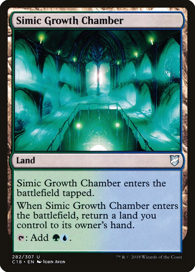 Simic Growth Chamber [Commander 2018] | Card Merchant Takapuna