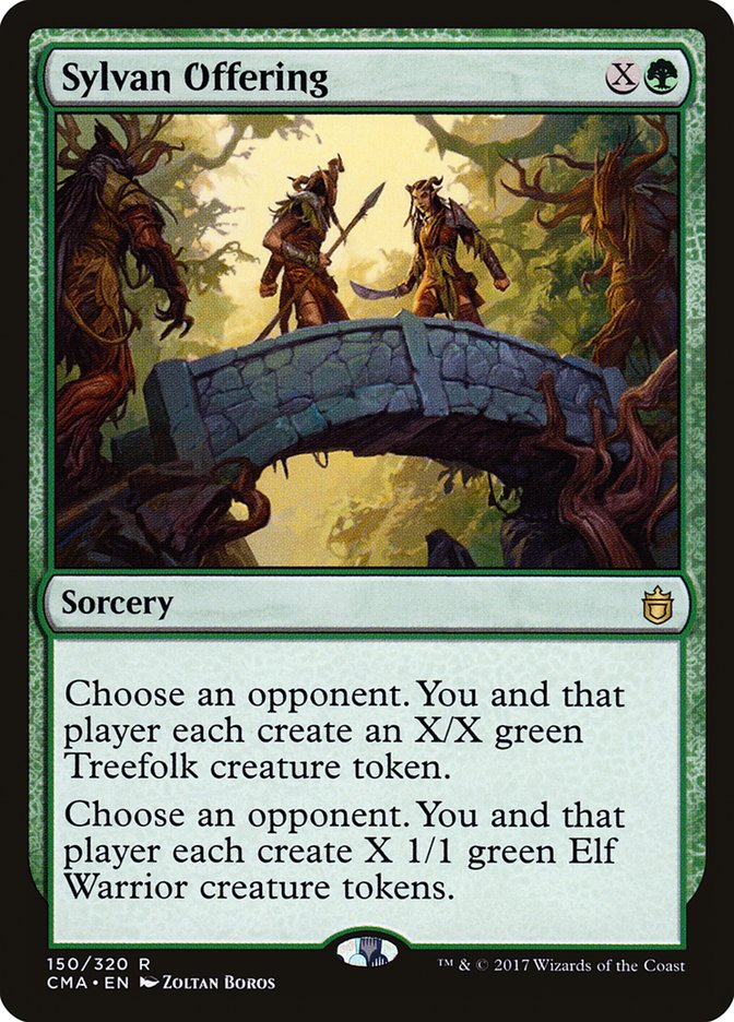 Sylvan Offering [Commander Anthology] | Card Merchant Takapuna