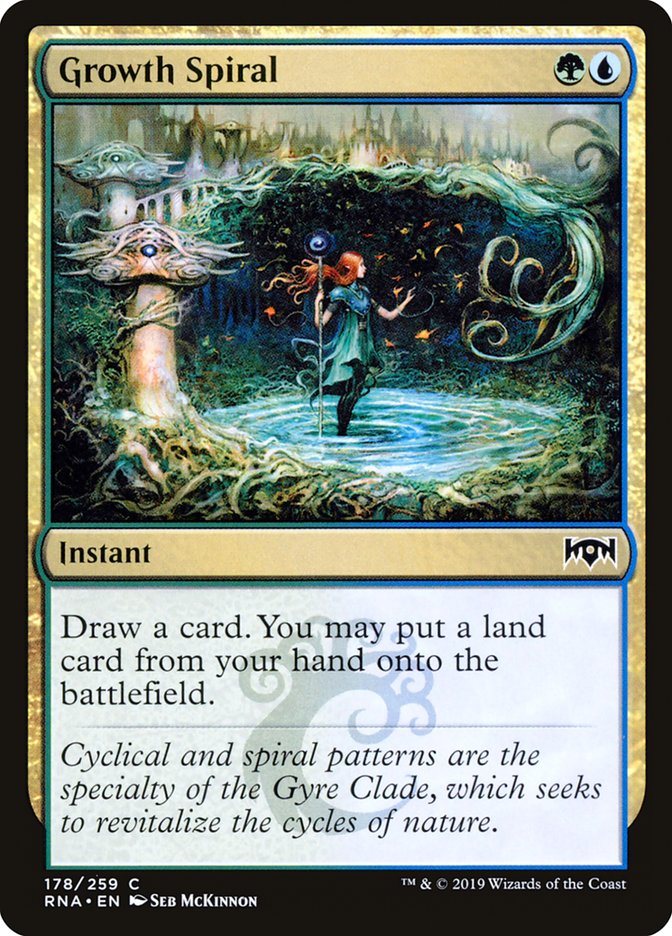 Growth Spiral [Ravnica Allegiance] | Card Merchant Takapuna