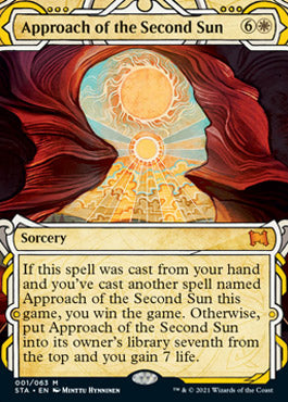 Approach of the Second Sun (Foil Etched) [Strixhaven: School of Mages Mystical Archive] | Card Merchant Takapuna