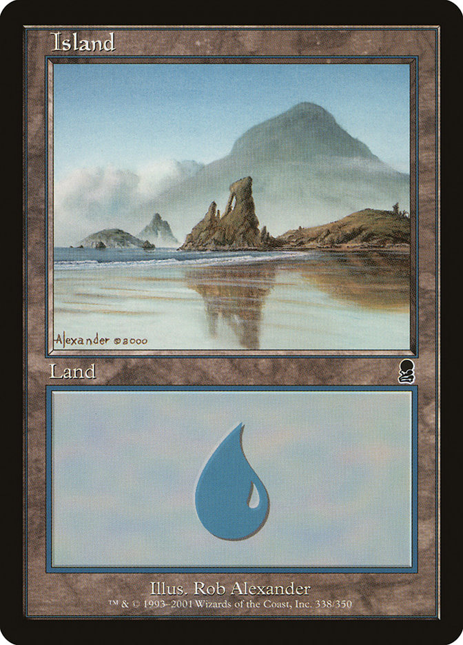 Island (338) [Odyssey] | Card Merchant Takapuna