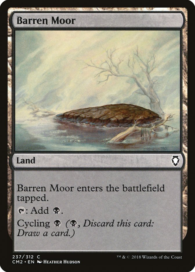 Barren Moor [Commander Anthology Volume II] | Card Merchant Takapuna