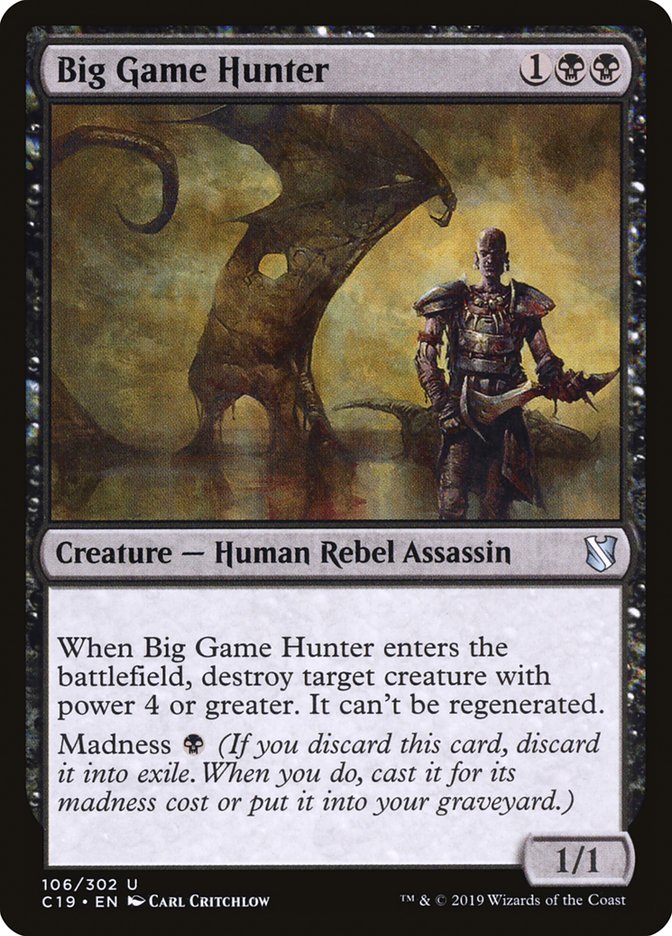 Big Game Hunter [Commander 2019] | Card Merchant Takapuna