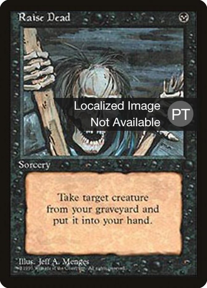 Raise Dead [Fourth Edition (Foreign Black Border)] | Card Merchant Takapuna