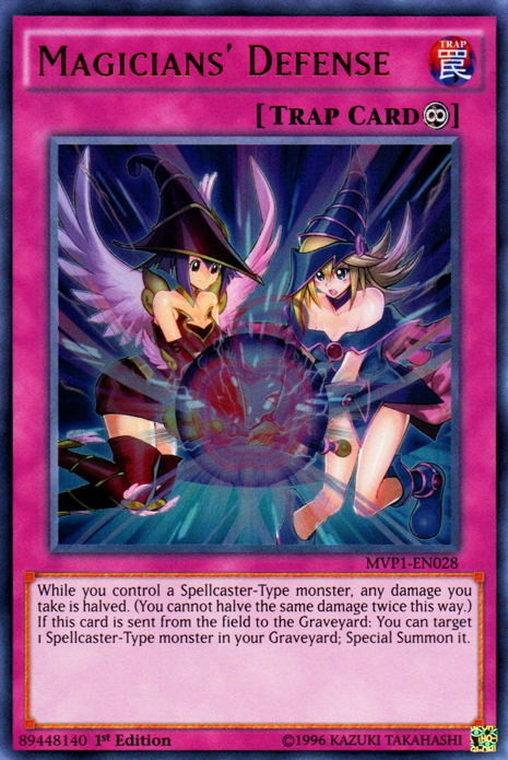 Magicians' Defense [MVP1-EN028] Ultra Rare | Card Merchant Takapuna