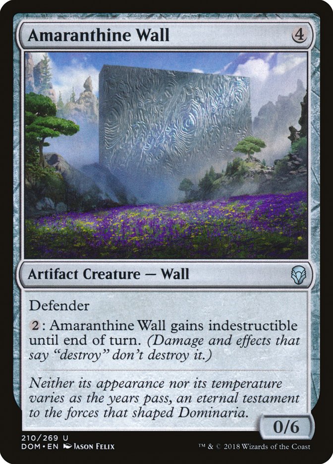 Amaranthine Wall [Dominaria] | Card Merchant Takapuna