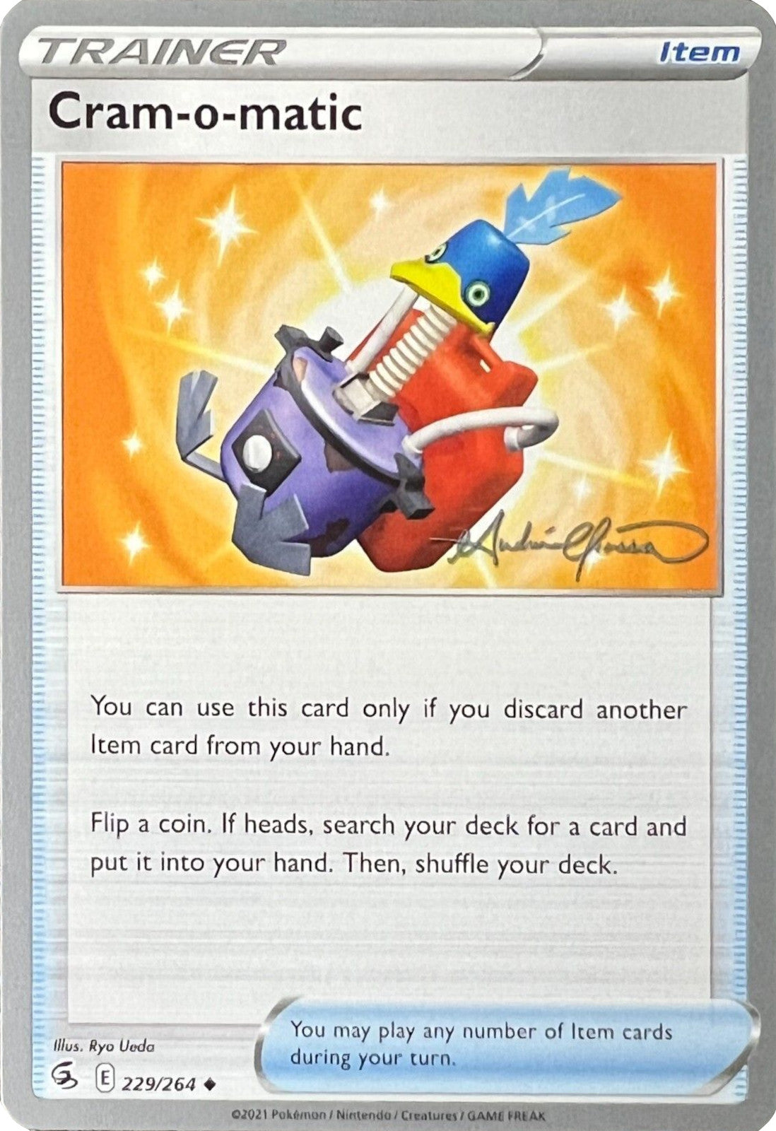 Cram-o-matic (229/264) (The Shape of Mew - Andre Chiasson) [World Championships 2022] | Card Merchant Takapuna