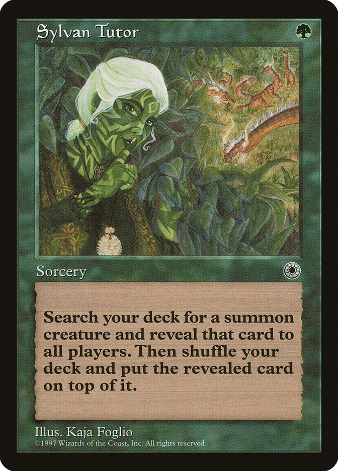 Sylvan Tutor [Portal] | Card Merchant Takapuna