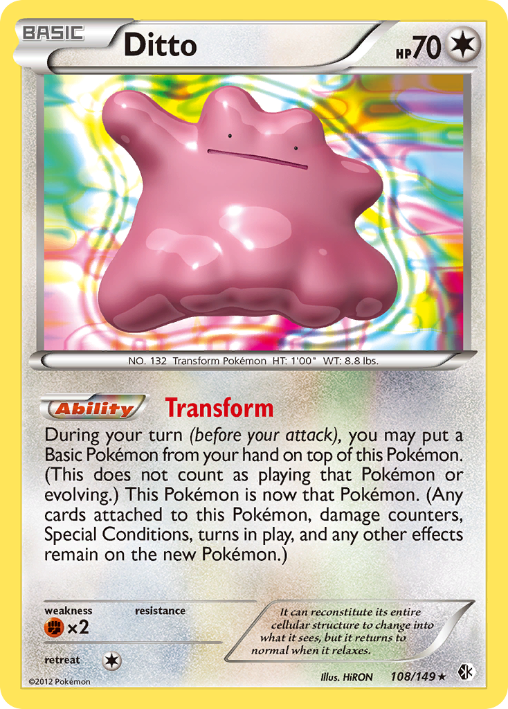 Ditto (108/149) [Black & White: Boundaries Crossed] | Card Merchant Takapuna