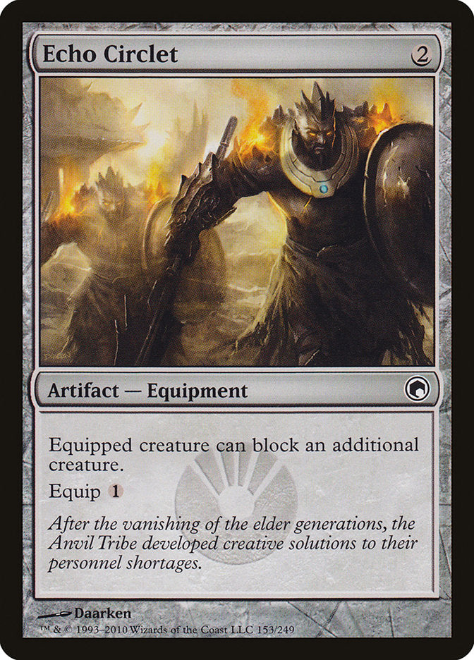 Echo Circlet [Scars of Mirrodin] | Card Merchant Takapuna