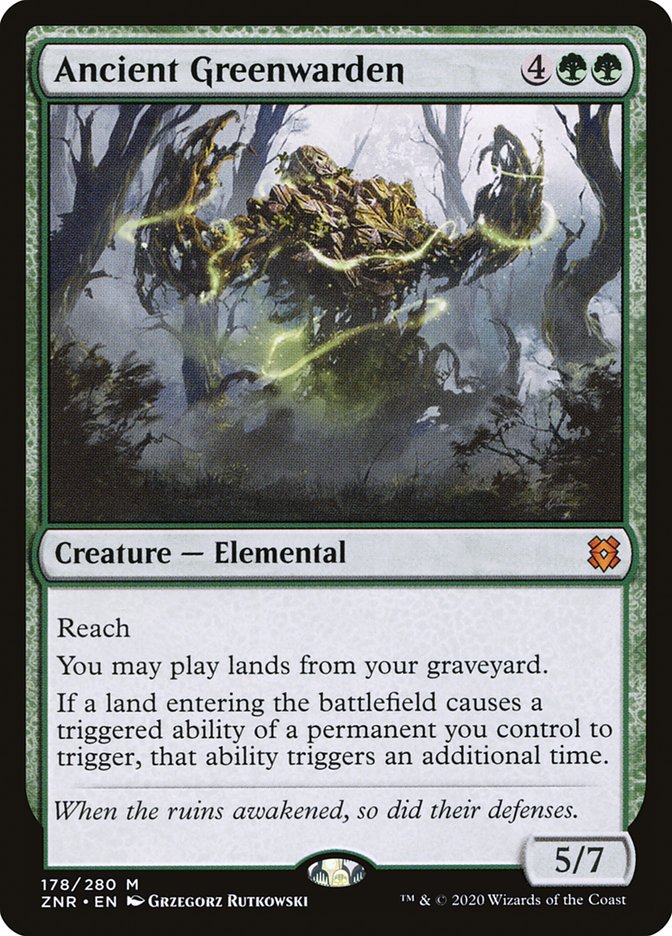 Ancient Greenwarden [Zendikar Rising] | Card Merchant Takapuna