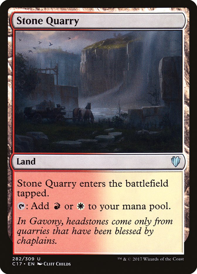 Stone Quarry [Commander 2017] | Card Merchant Takapuna