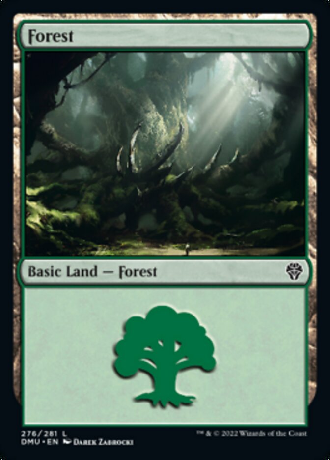 Forest (276) [Dominaria United] | Card Merchant Takapuna